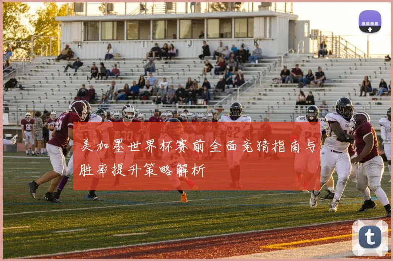 美加墨世界杯赛前全面竞猜指南与胜率提升策略解析
